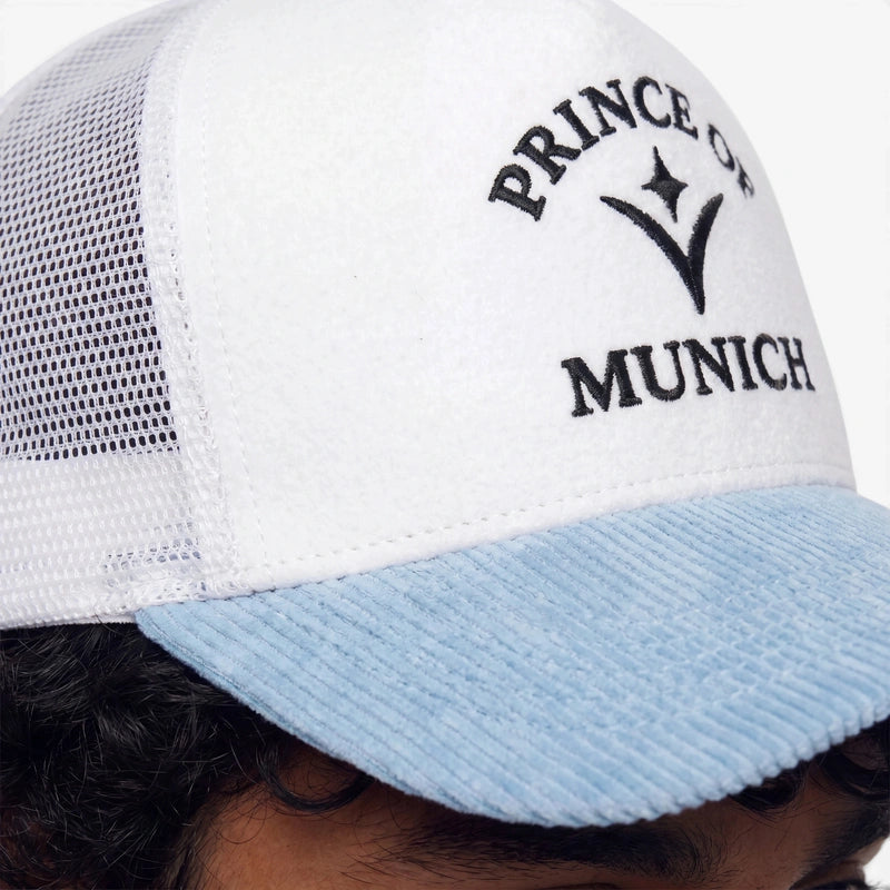Worn · brim detail