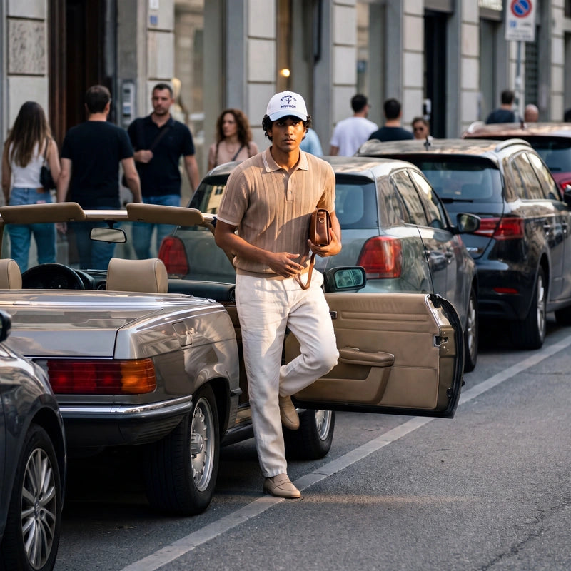 Worn · Milan street